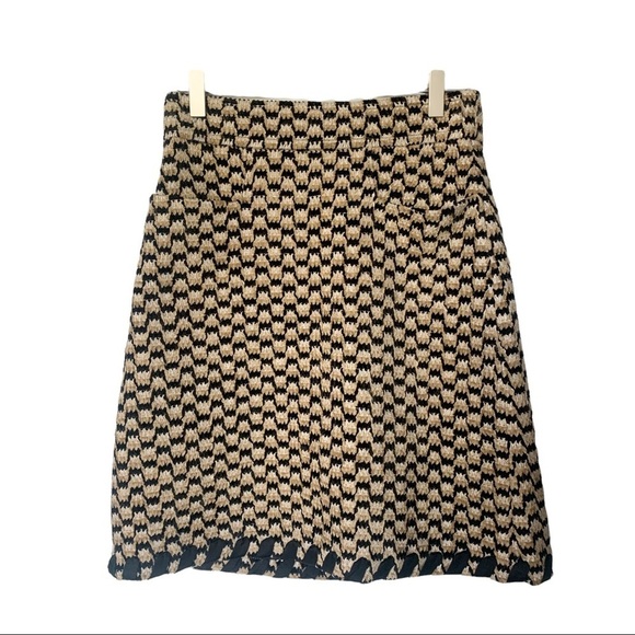 Nwt Tory Burch Macrame Tweed Skirt - Picture 1 of 4